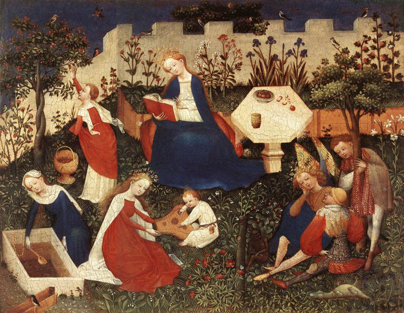 1410 Unkown Master - The garden of eden