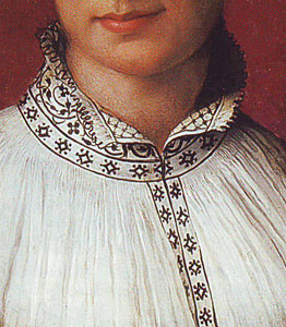 1530-32, Agnolo Bronzino - Lady in green