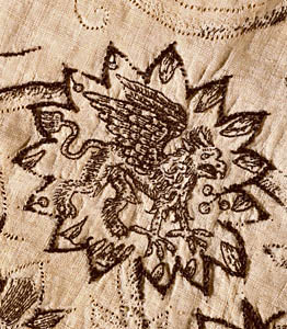 1615-20 Jacke mit Schwarzstickerei, Victoria & Albert Museum