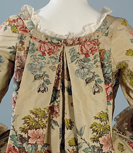 1735, Robe à la francaise, Fashion Institute of Technology, New York