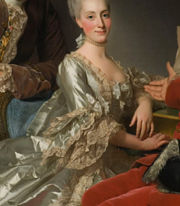 1769, Alexander Roslin - John Jennings, his Brother and Sister-in-Law