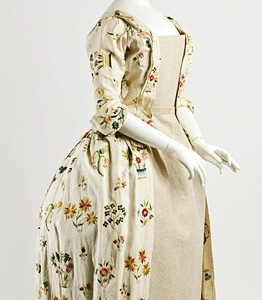 1725-50, Robe à l'Anglaise, Metropolitan Museum
