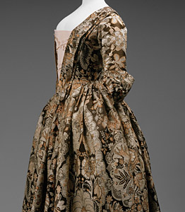 1725ca, Robe à l'Anglaise, Metropolitan Museum