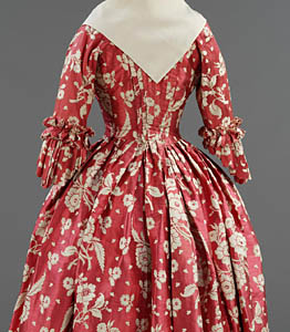 1760, Robe à l'Anglaise, Victoria & Albert Museum