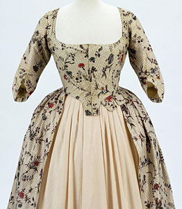 1780, Robe à l'Anglaise, Metropolitan Museum