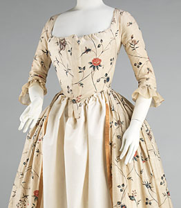 1785-95, Robe à l'Anglaise, Metropolitan Museum