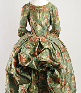 1774-93, Robe a la polonaise, Metropolitan Museum